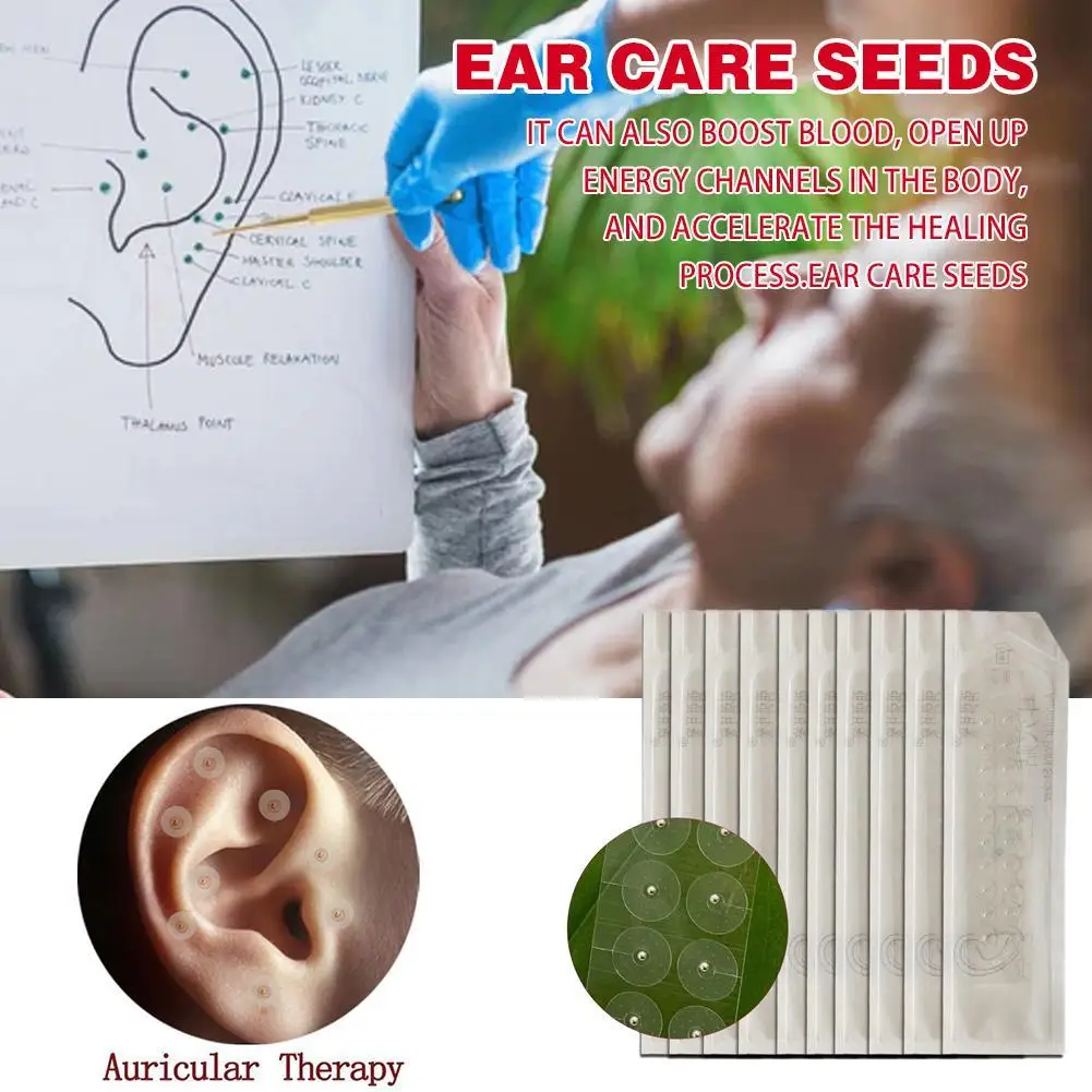 100-200pcs Ear Care Seeds Acupuncture Auricular Disposable Ear