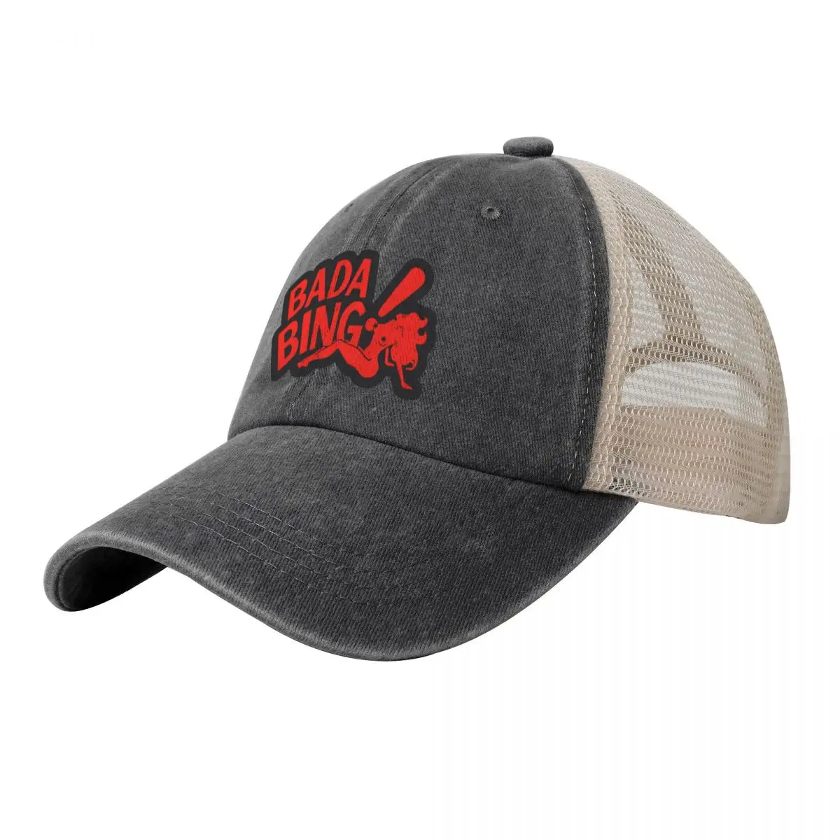 

Fashion Unisex Bada Bing Cowboy Mesh Baseball Cap