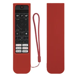 Silicone Protective Sheath for Philips TV Remote Control (Red)
