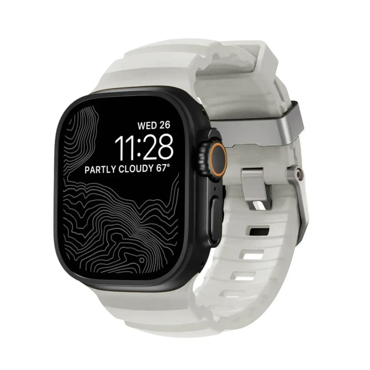 ตัวเลือกสินค้า สายรัดข้อมือซิลิโคนสปอร์ต สำหรับ Apple Watch ทุกรุ่น
