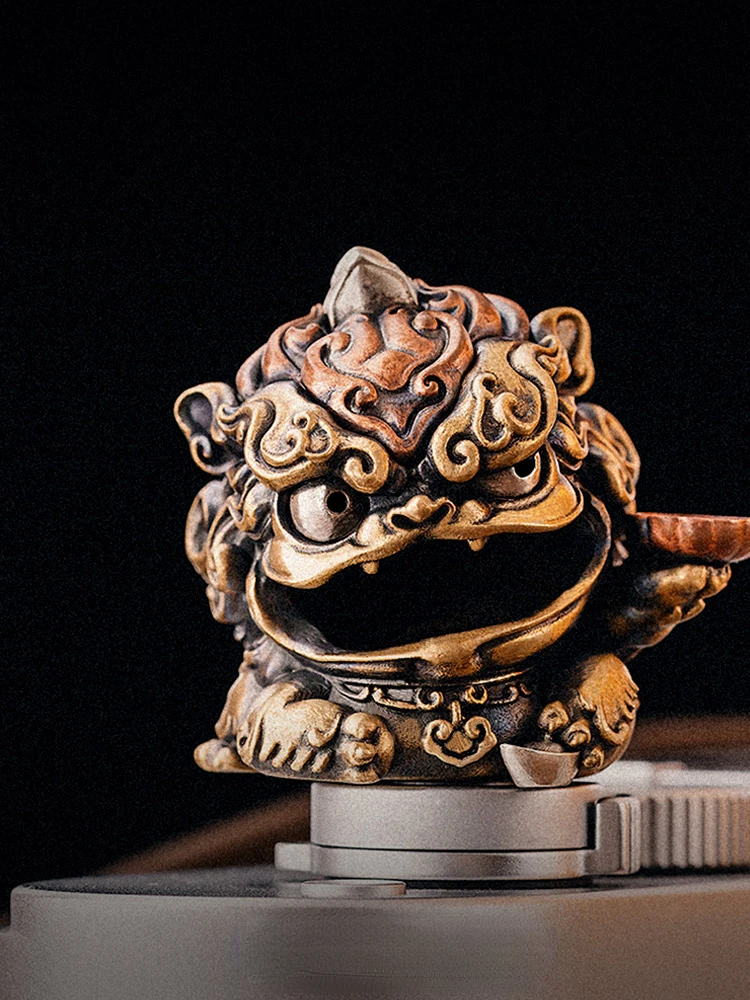 

Sixi Small Balls, Lucky Decoration, Home Ornament Pure Copper Hand Pieces National Fashion Solid Tea Ornaments