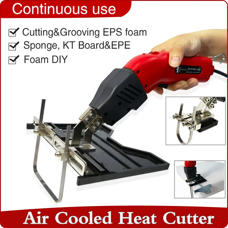 Air Cooling Foam Cutter Heißmesser Bastelmesser-Kit Polystyrolschneider Beheiztes Messer für