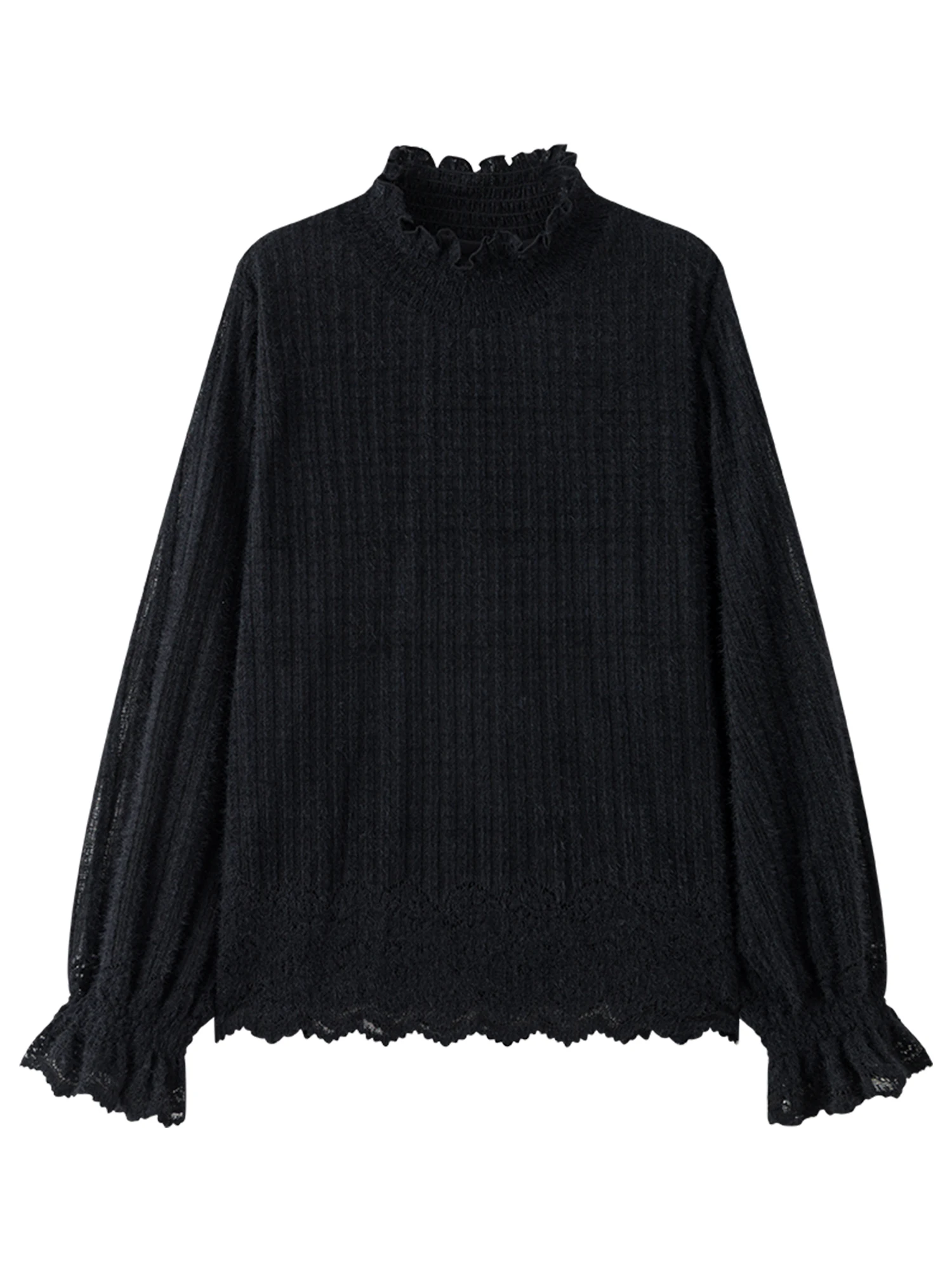 DUSHU Gentle Bottoming T-shirt Women, Top Loose All-match Elegant Ladies - Uniqwear