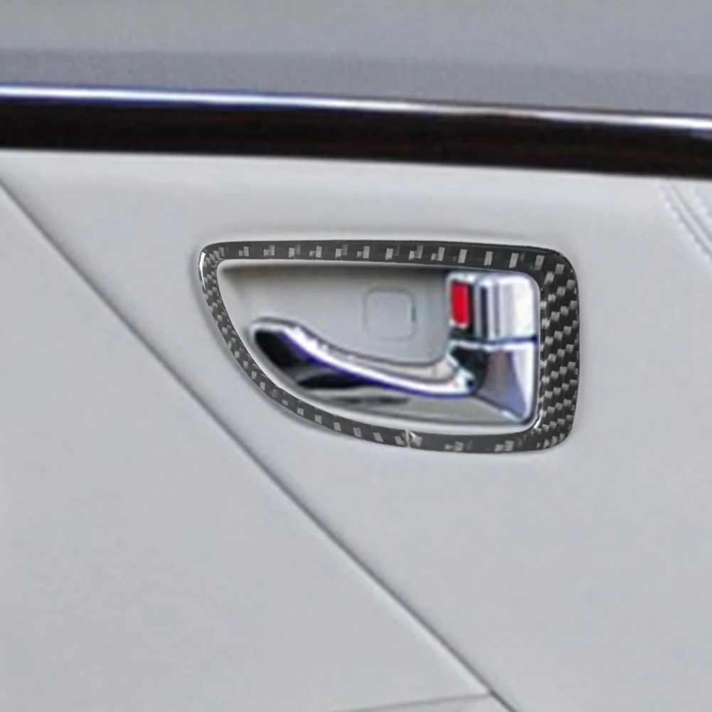 

Car Stickers Door Handle Decoration Auto Interior Accessories Carbon Fiber For Hyundai Azera 2006 2007 2008 2009 2010 2011