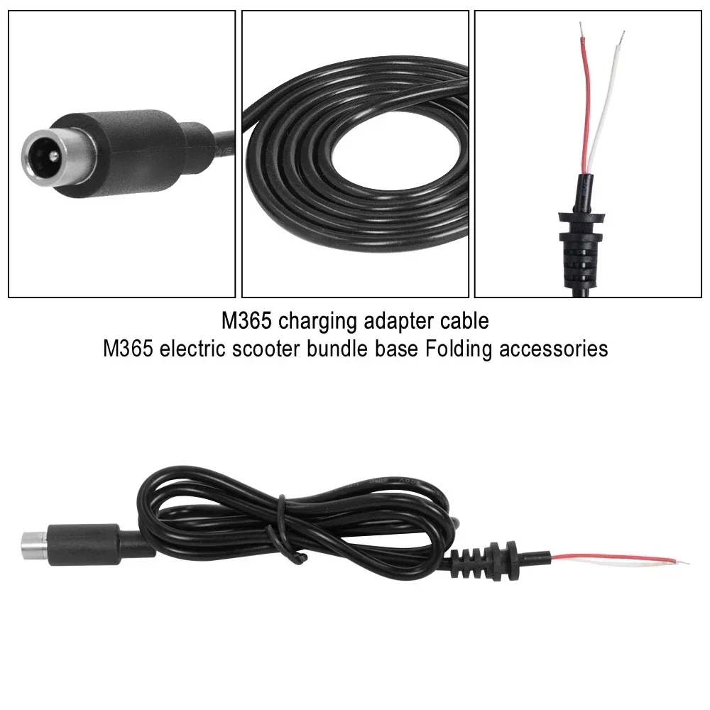 DC 8mm Ladegerät Ausgangslinie für Xiaomi M365 Pro Elektroroller Ladegerät Linie 42V 2A Netzkabel Ladekabel Roller Teile – Detail 4