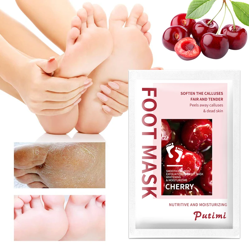 2Pair Honey Foot Mask Foot Dead Skin Remover Exfoliating Foot Cream For  Heels Whitening Anti Cracked Foot Spa Skin Care Tool - AliExpress