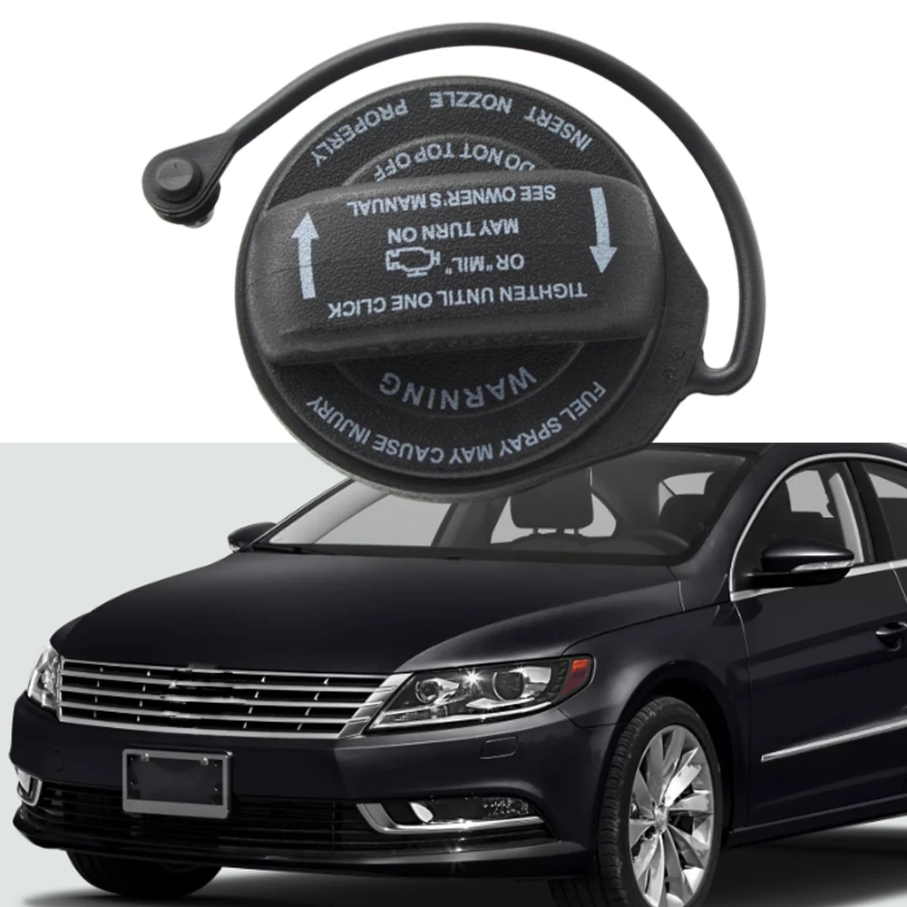 Fuel Gas Tank Filler Cap Cover For VW Jetta 2011 2012 2013 2014 2015 2016 2017 2019 2020 5C0201550T 5Q0201550L 8K0201550N 6