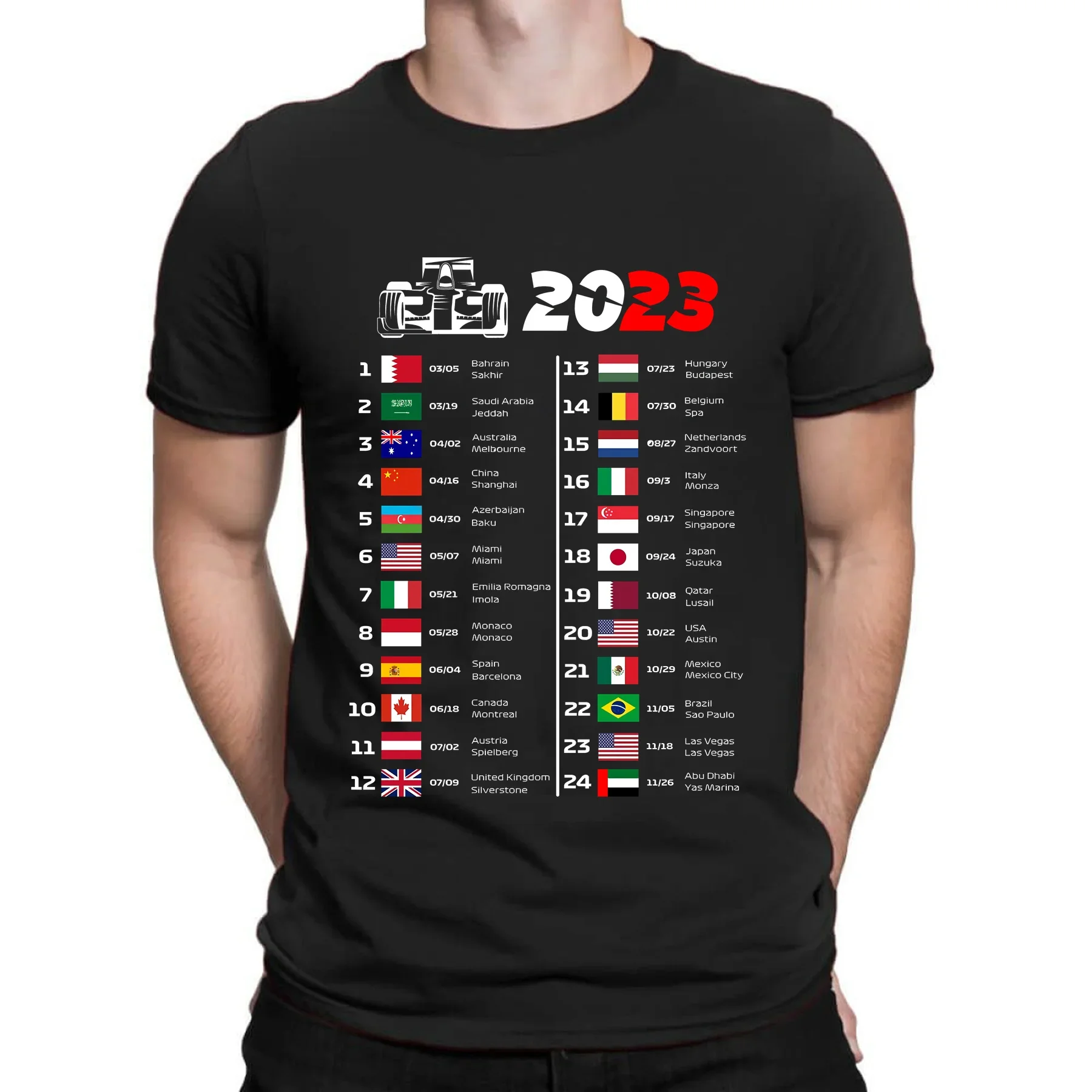 

Amazing T Shirt Casual Oversized Formula Charles Leclerc Calendar 2023 Essential T-shirt Men T-shirts Graphic Streetwear S-3XL