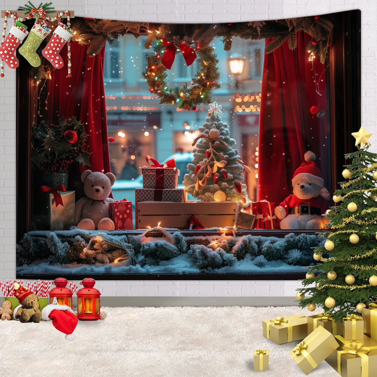 Tapestry Decorations 1pc Christmas Tapestry