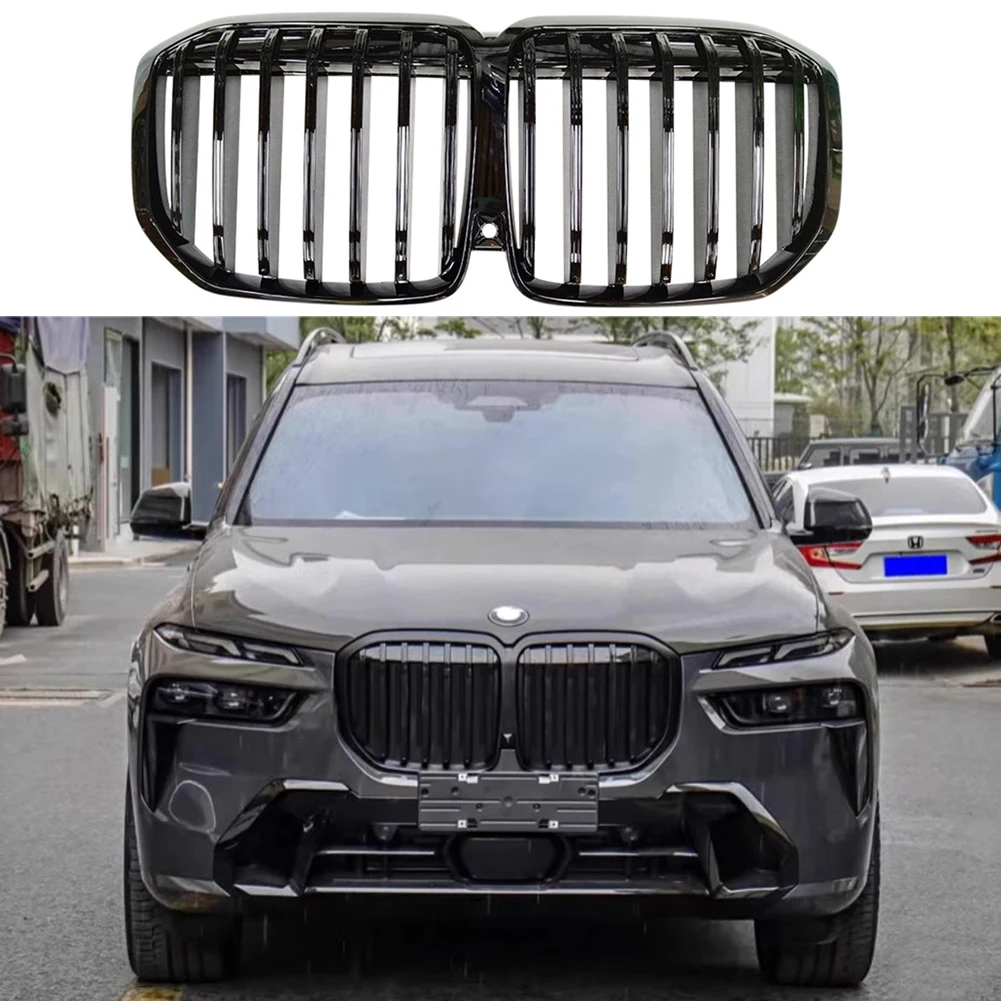 

Car Front Radiator Kidney Bumper OEM Hood Grille For BMW G07 X7 xDrive 30d 35d 40i M50i Single Line Grilles 2023 2024