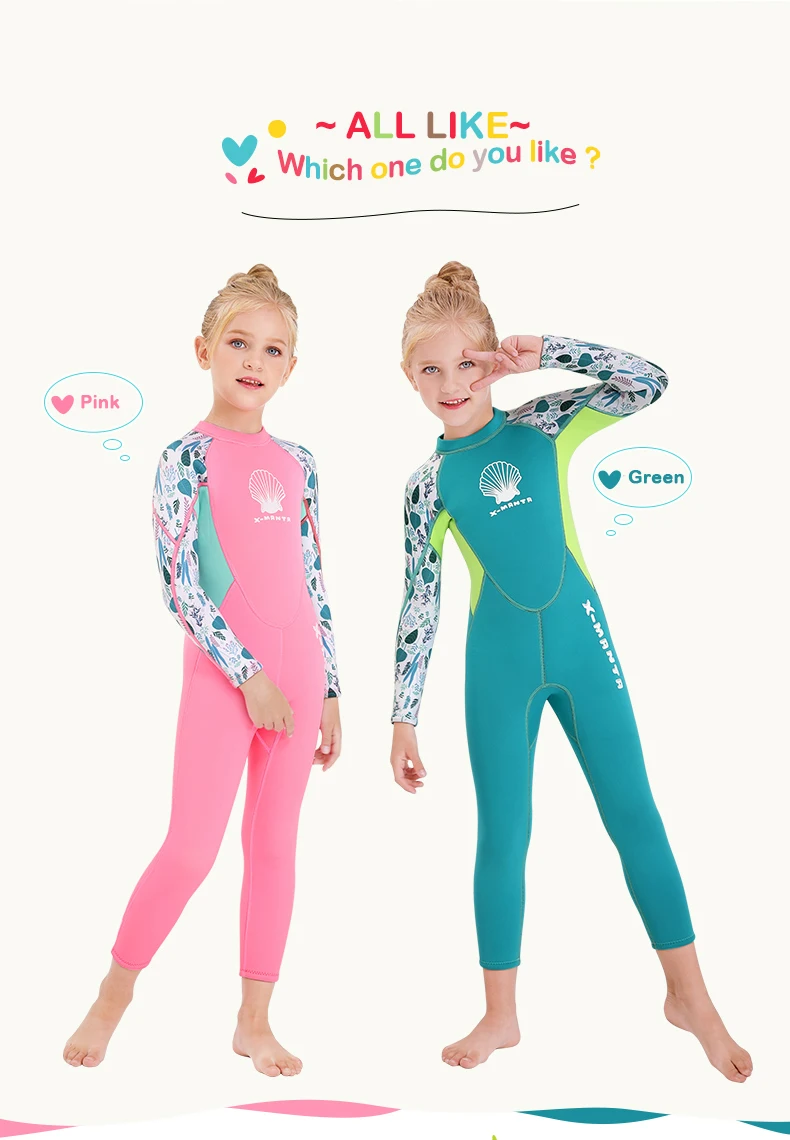 Combinaison Néoprène Enfant 2.5mm - Protection Solaire UPF 50+ | Plongée, Snorkeling Et Sports Nautiques