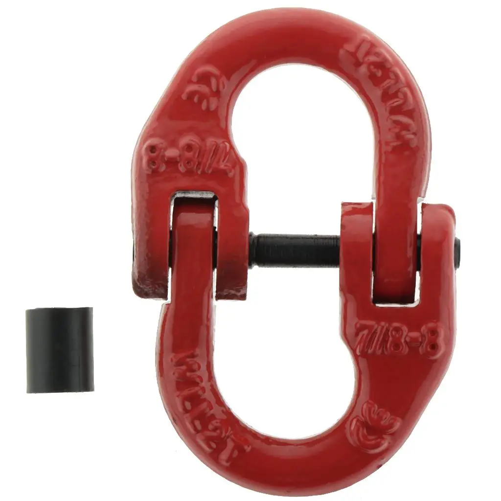 

Linked Lifting Chains Forged Painted steel material Part of Industries