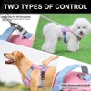 Mesh Breathable Dog Harness Nylon Reflective Dog Harnesses Vest Durable Pet Training Vest Adjustable for Small Medium Large Dogs 4