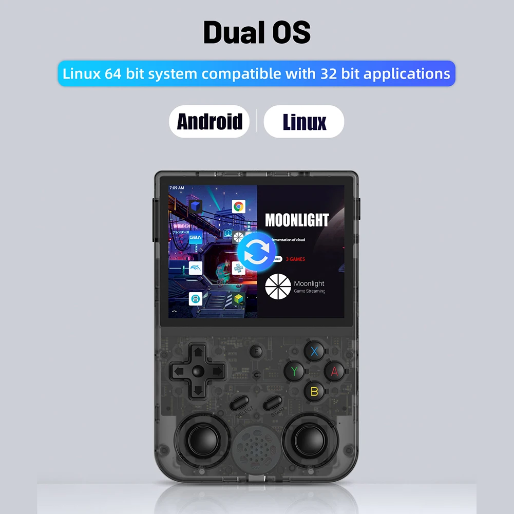 RG353VS/RG353V 35000  ̻  ִ ޴ ڵ  ܼ, PSP/DC/SS/PS1/NDS  20 ùķ  ÷̾ 