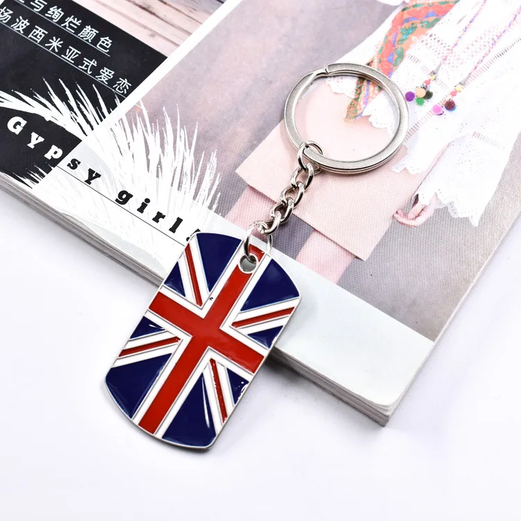 Union Jack Flag Keychain - British Pride Accessories