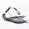 78CM Premium PU Leather Horse Whip,Reinforcement Handle Suede Flogger Whip Cowhide Horse Riding Whip Horse Training Crop 2