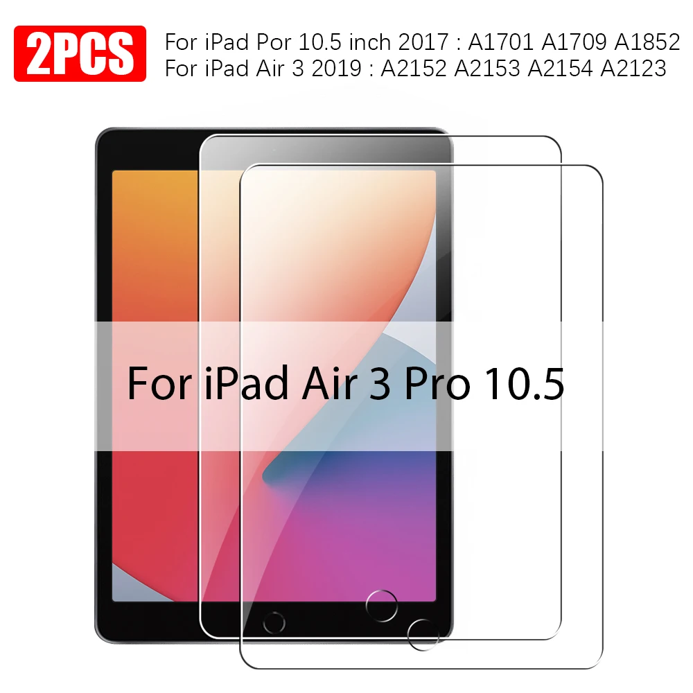 Premium Tempered Glass Screen Protector for iPad - Enhanced Clarity and Durability