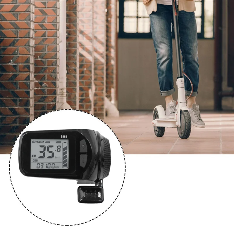 LCD Display Screen for Electric Bicycles E-Scooter