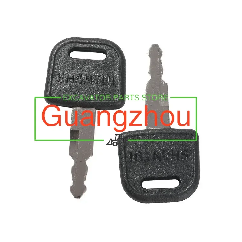 Excavator Ignition Key 10PCS/5PCS/1PC For SHANTUI SE60 75 135 215 245-9 Excavator Supplies