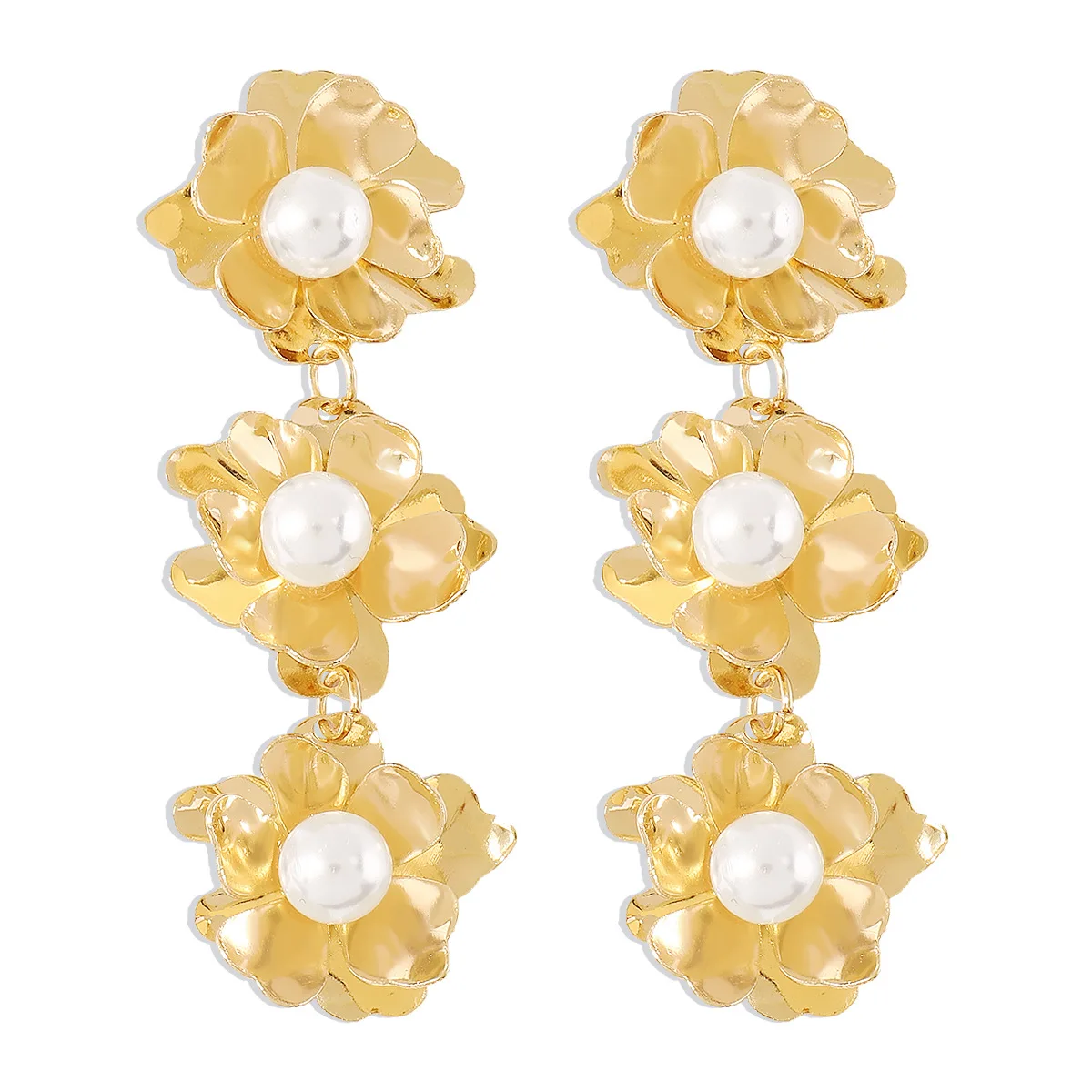 kate spade new york 14k Rose Gold-Plated Pavé & Mother-of-Pearl Flower Drop  Earrings : Buy Online in the UAE, Price from 330 EAD & Shipping to Dubai |  Alimart