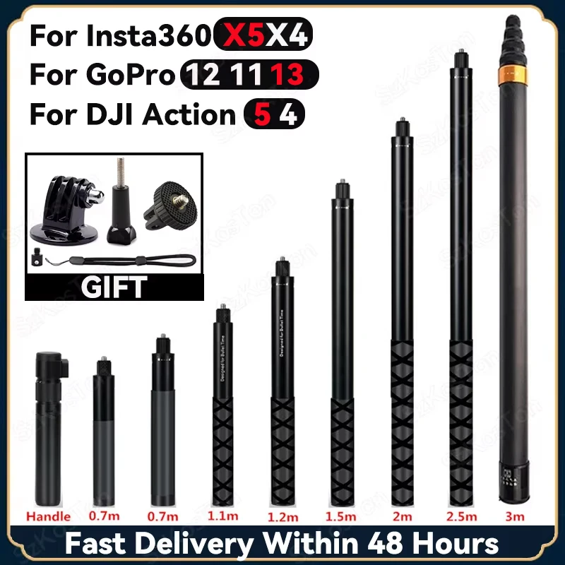 Rotating Handle Aluminum Selfie Stick with Tripod Base