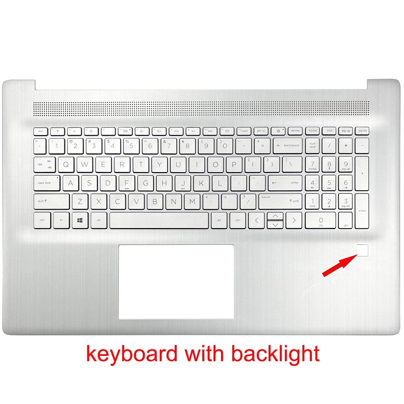 For HP 470 G8 17-CN 17-CP TPN-L140 keyboard upper cover palm rest case laptop shell 17T M50458-001