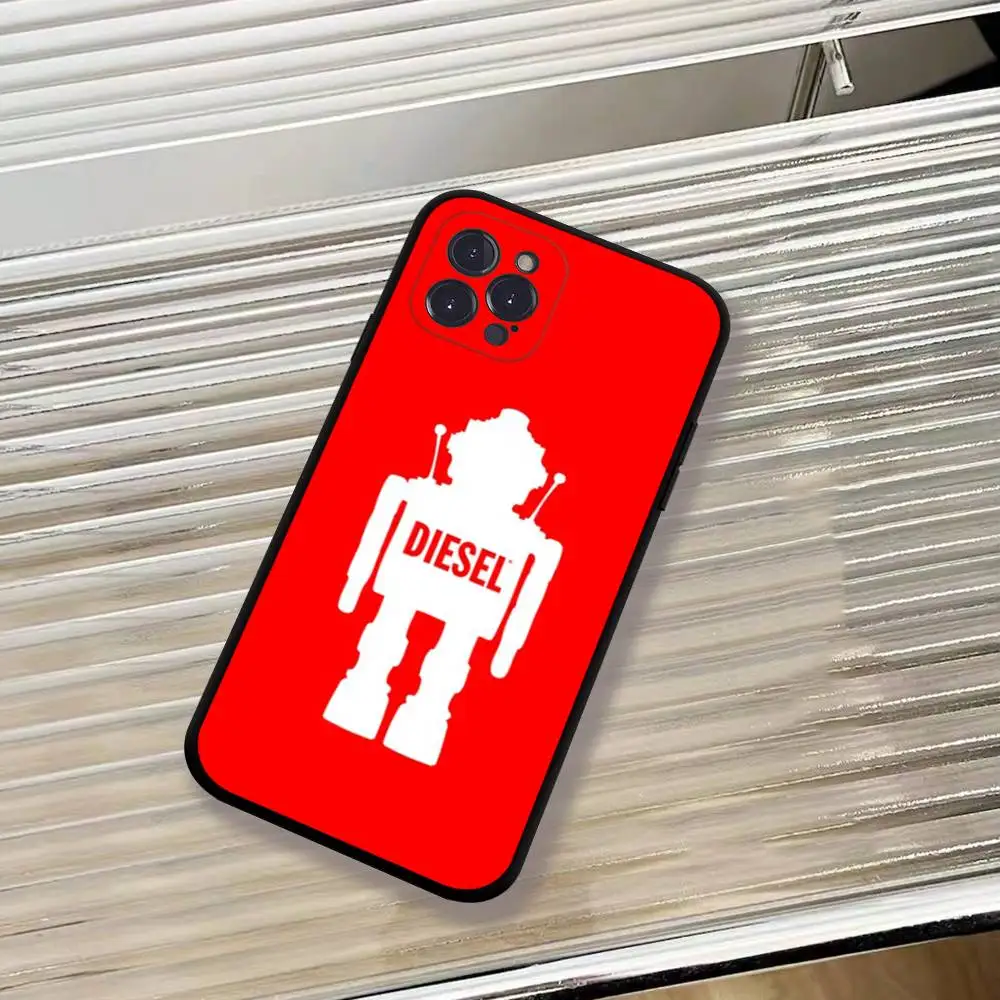 Fashion Diesel Phone Case For IPhone 16 17 Air 15 14 13 12 11 Pro Max 16E Plus Fundas