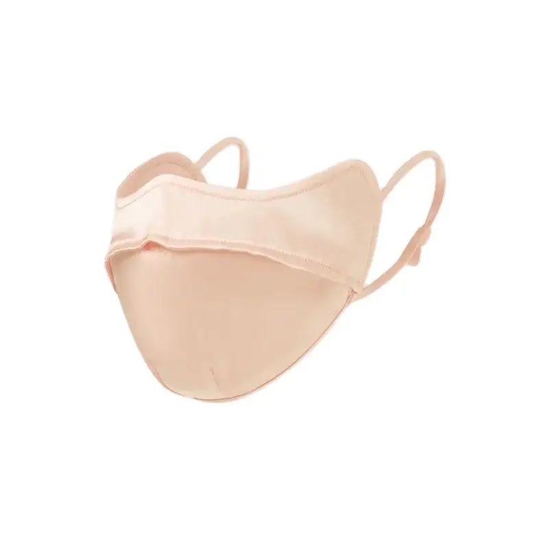 BirdTree, Real Silk Masks, Unisex Sunscreen UV protection, Breathable Sport Cycling Thin Face Mask, Summer Autumn A48056QC