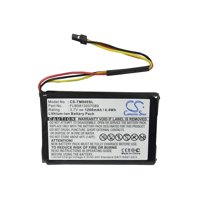 Gps, Navigator 1200Mah Batteria Per Tomtom Muslimatexlimatexplaas One Xl Traffic One Xl Europe Traffic Xl 30 Series