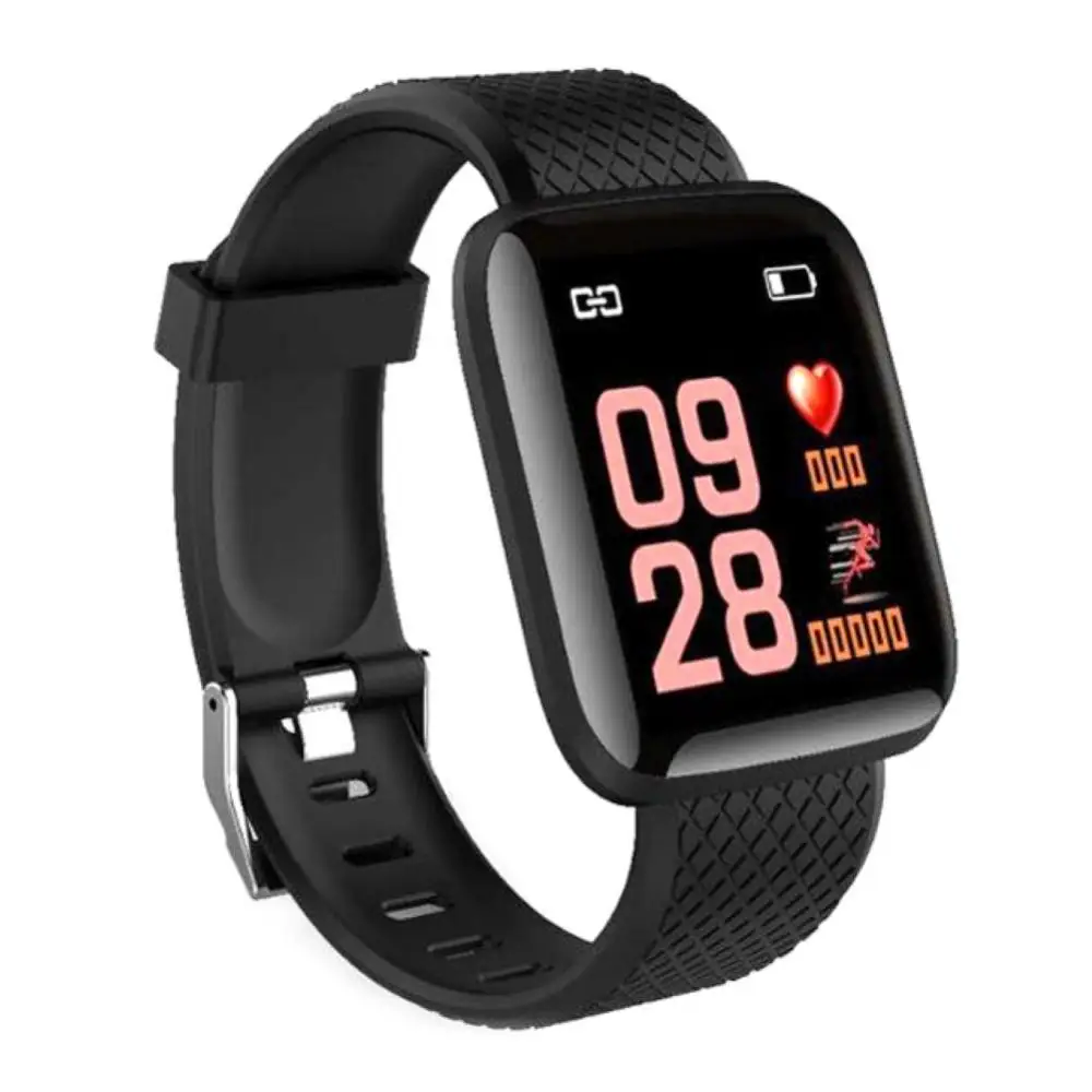 D13 Smart Watch 116 Plus Smart Bracelet Fitness Tracker Blood Pressure Fitness Band Sports Wristband for Android IOS