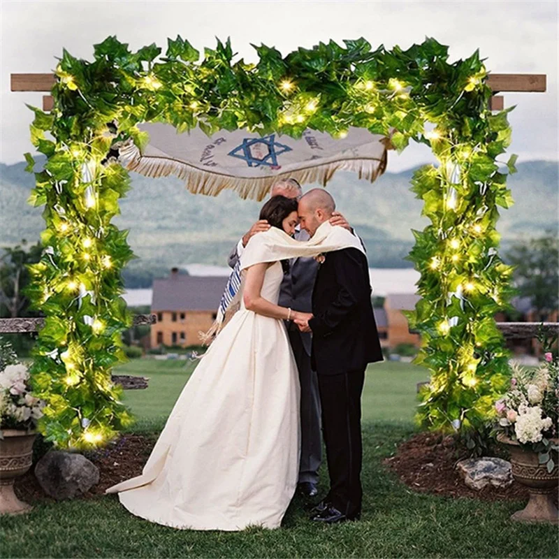 Рисунок 4 - Светодиодная гирлянда с искусственными