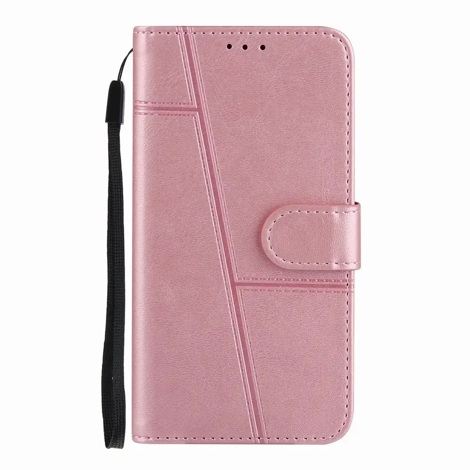 Vintage Leather Wallet Phone Case with Card Slot and Protective Cover
