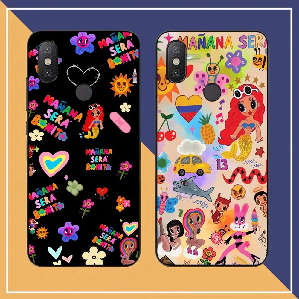 Custodia Per Telefono Karol G Manana Sera Bonito Per Redmi Note 4X5 A 6 7 8 Pro T 9 Pro 9S 10 Pro 11 Pro 11S 11Epro Pocom3Pro