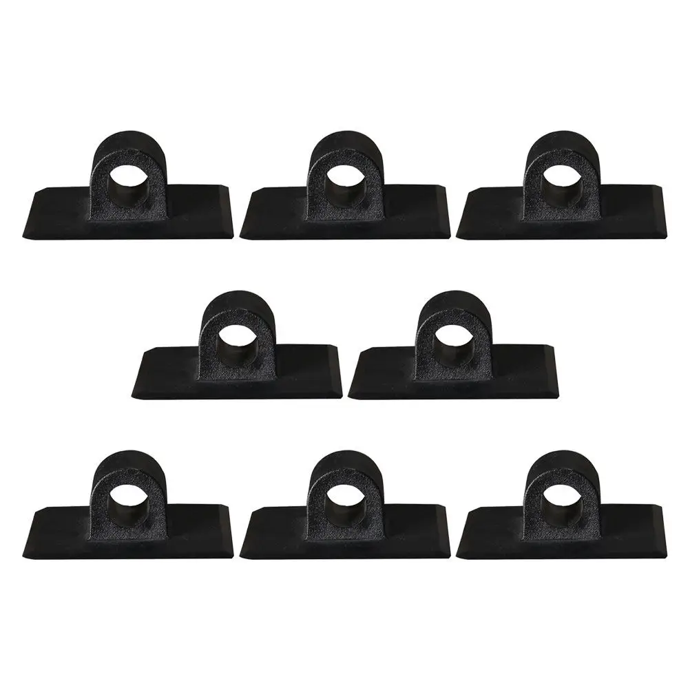 8Pcs 모터 마운트 브래킷 풍선 보트 카약 카누 모터 클립 홀더 엔진 스탠드 야외 낚시 보트 액세서리 키트