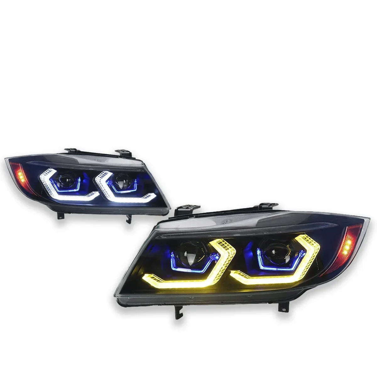TYPY Car For BMW 3 Series E90 Headlight 2005-2012 Upgrade Modified to New DRL Dynamic Turn Signal LED Headlight Auto Accessories 6