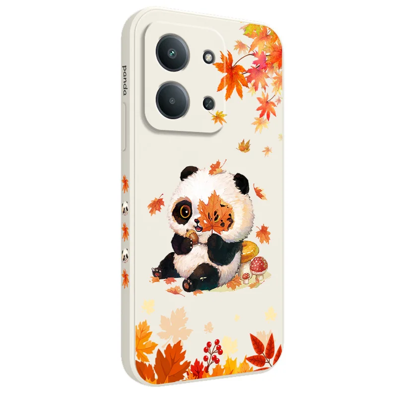Panda-Themed Silicone Soft Phone Case