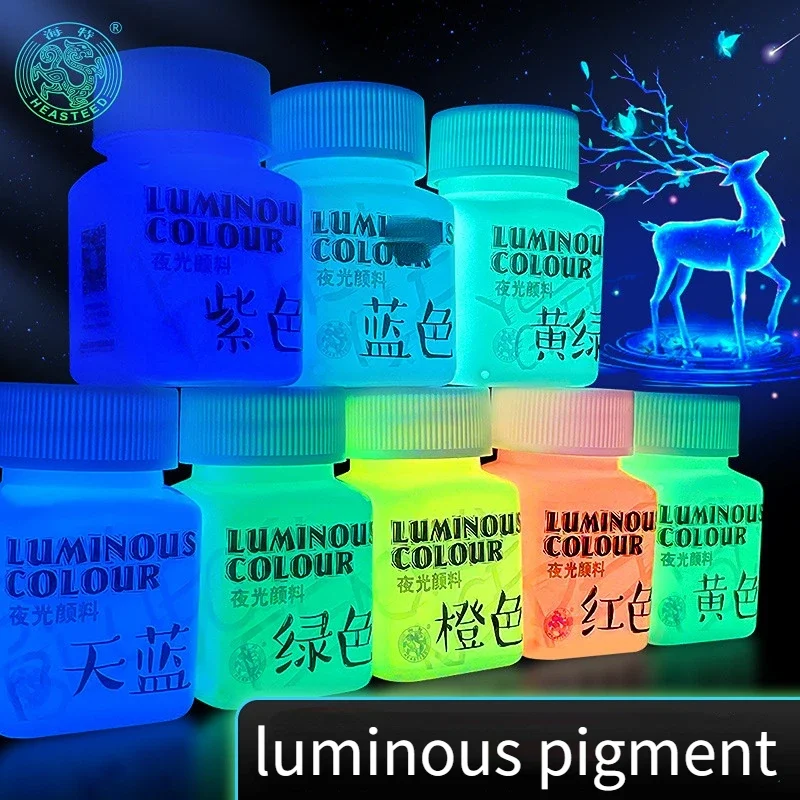 Fluorescent Liquid Paint 8 Colors DIY Textile Supplies