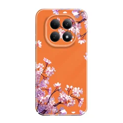 Glamorous Flowers Phone Case | Elegant Hard Cover with Floral Design for Redmi Note 13 5G (Color 1)