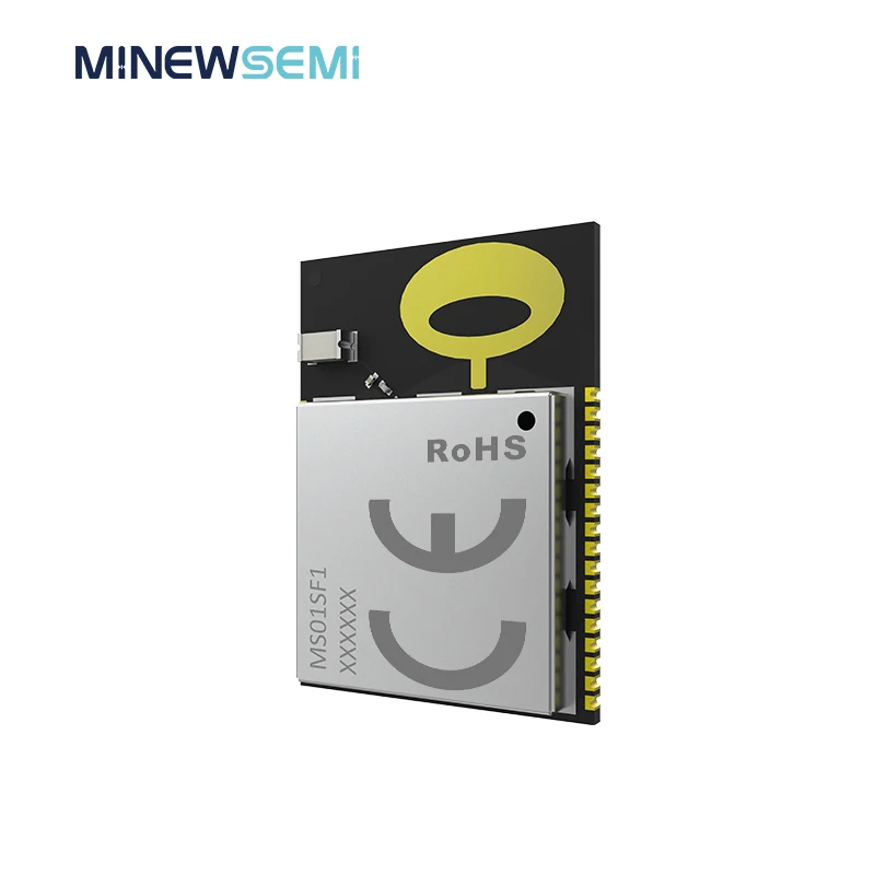 고성능 UWB 및 BLE 5.2 모듈, 초저전력 실내 포지셔닝, PCB 안테나, 512kB 플래시, 128kB RAM, DW3120 nRF52833