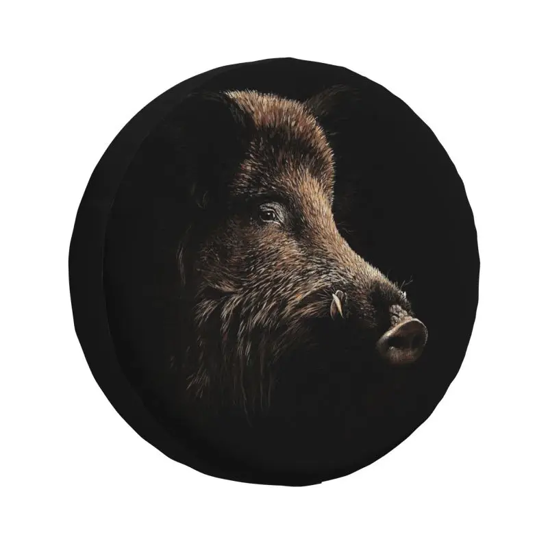 

Wild Boar Spare Wheel Tire Cover for Prado Pajero Wrangler Jeep RV SUV 4WD 4x4 Vehicle Accessories 14" 15" 16" 17"