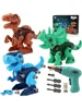 Kids Toys Stem Dinosaur Toy: Take Apart Toys for Kids 3-5 Learning Educational Building Sets with Electric Drill Birthday 1