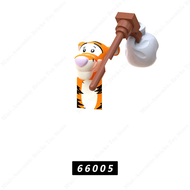 Disney Mini Action Toy Figures Building Blocks Cartoon dolls Toy Story Mickey Mouse Winnie The Pooh Frozen Stitch Donald Duck 66005