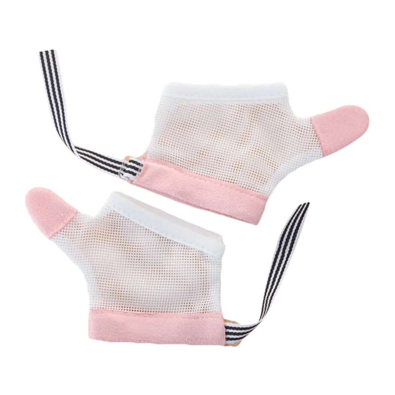 1 Pair Anti Biting Eat Hand Protection Gloves Children Infant Baby Prevent Bite Fingers Nails Glove For Toddle Kids Harmless Set