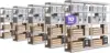 5 Tier Laminated White Metal Shelving Unit Adjustable Garage Storage Utility Rack Heavy Duty Shelves Organization Multipurpose 1