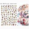 10PCS Christmas Disney Nail Art Decal Green skin monster text Mickey Nail Deco Art Decal 3D Back glue Party Green Nail slider 6
