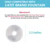 6Pcs/8Pcs Pack Automatic Water Dispenser for Cats and Dogs  Activated Carbon Filter Element Pet Water Dispenser Filter Cotton 4
