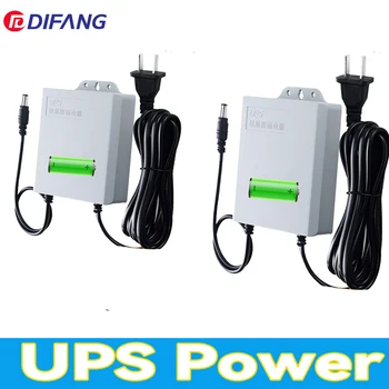 DIFANG 3600/5400mAH UPS Battery Power Adapter Waterproof DC12V Battery Backup CCTV Camera Power Source Router Charger 1
