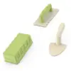 Sand Toys Set Snow Toys Castle Building Sand Brick Tools Sandcastle Building Kits Snow Brick Maker for Kids Birthday Gifts Girls 3