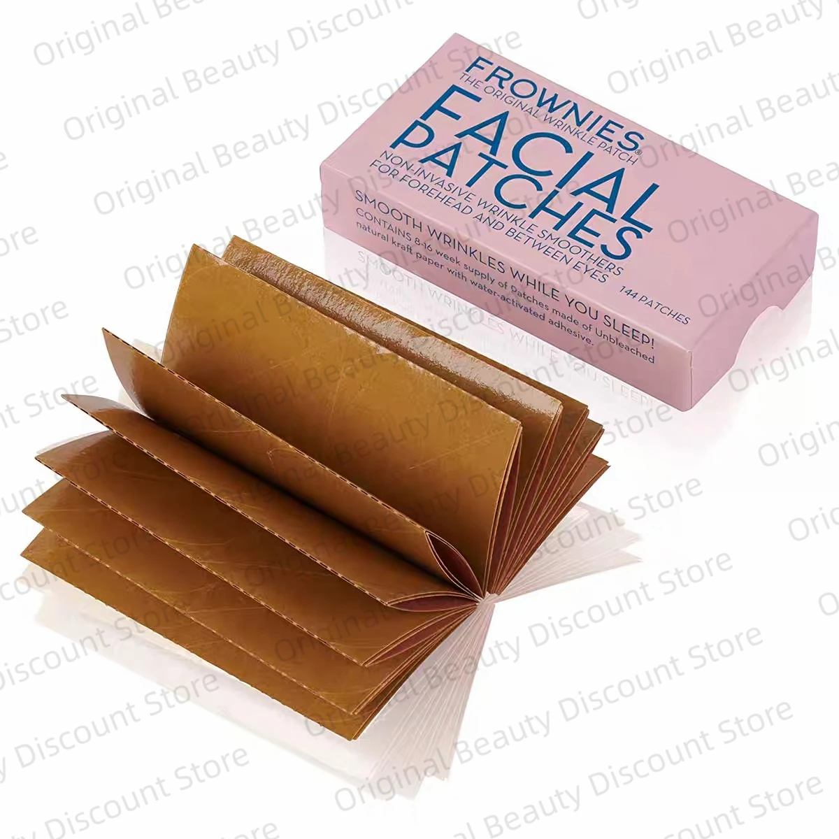 

Original Frownies Facial Patches Wrinkle Patch Non-invasive Wrinkle Smoothers For Forhead And Between Eyes 144 Patches
