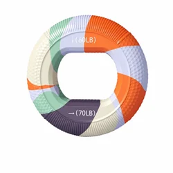 Silicone Finger Gripper and Resistance Band for Hand and Wrist Strengthening (Multicolor)